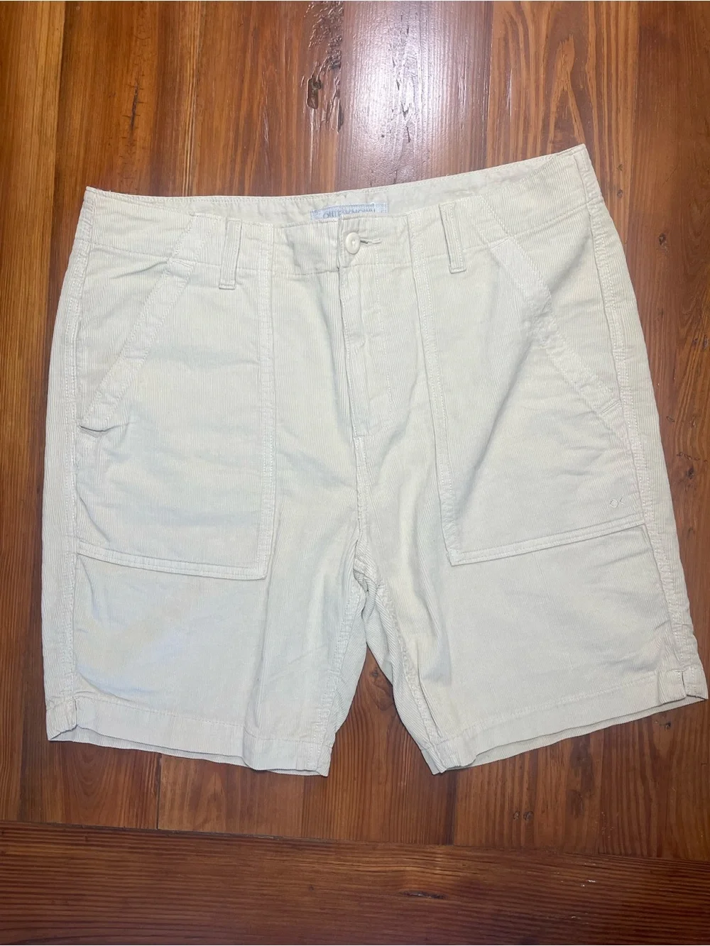 NWT Outerknown Men's Seventyseven Cord Utility Shorts / Color: Clay - Picture 1 of 6